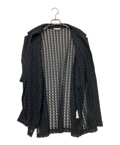 JOURNAL STANDARD（ジャーナルスタンダード）JOURNAL STANDARD (ジャーナルスタンダード) アブストラクト レース 半袖 シャツ ブラック サイズ:Lの古着・服飾アイテム