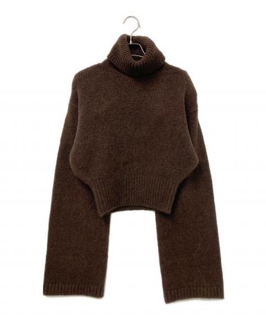 中古・古着通販】SHISHIKUI (シシクイ) Knit kata pat / BROWN