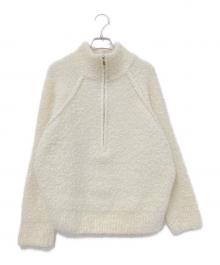 OHOTORO（オオトロ）の古着「cottage zipper knit」｜ホワイト