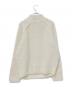 OHOTORO (オオトロ) cottage zipper knit ホワイト サイズ:下記参照：4000円