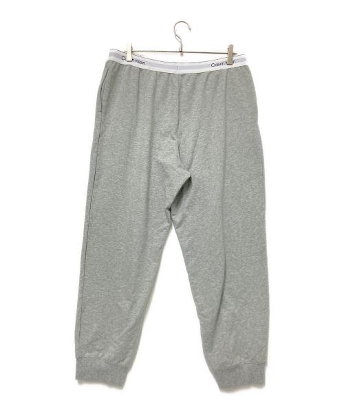 Calvin Klein（カルバンクライン）Calvin Klein (カルバンクライン) Icon Cotton Modal ジョガーパンツ グレー サイズ:XLの古着・服飾アイテム
