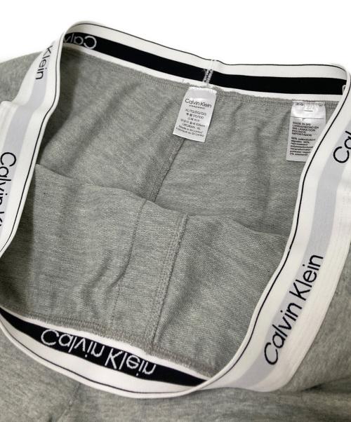 Calvin Klein（カルバンクライン）Calvin Klein (カルバンクライン) Icon Cotton Modal ジョガーパンツ グレー サイズ:XLの古着・服飾アイテム