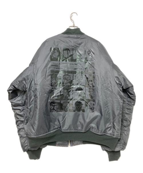 Large Interior（ラージインテリア）Large Interior (ラージインテリア) Munich air disaster MA-1 Jacket オリーブ サイズ:Lの古着・服飾アイテム