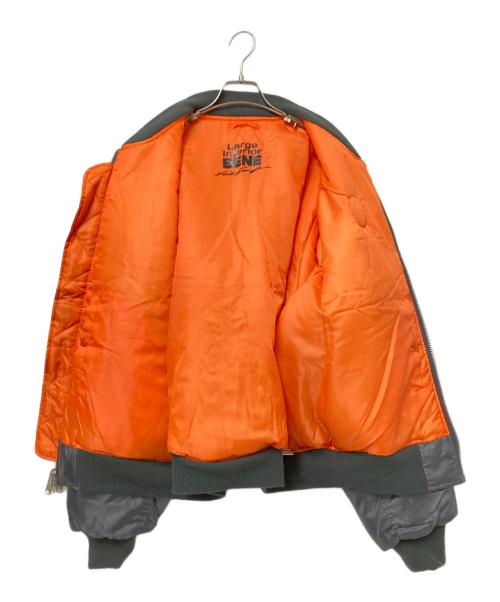 Large Interior（ラージインテリア）Large Interior (ラージインテリア) Munich air disaster MA-1 Jacket オリーブ サイズ:Lの古着・服飾アイテム