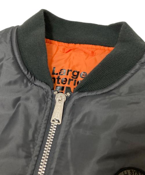 Large Interior（ラージインテリア）Large Interior (ラージインテリア) Munich air disaster MA-1 Jacket オリーブ サイズ:Lの古着・服飾アイテム