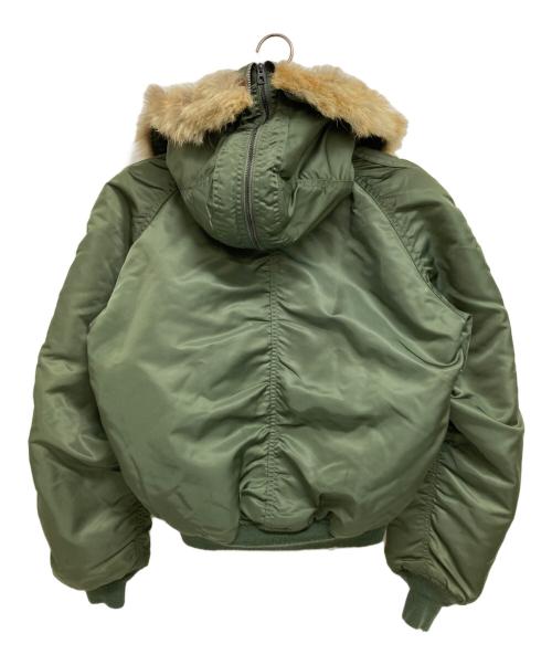 AVIREX（アヴィレックス）AVIREX (アヴィレックス) N-2Bフライトジャケット グリーン サイズ:Mの古着・服飾アイテム