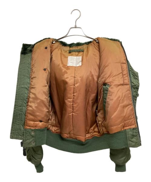 AVIREX（アヴィレックス）AVIREX (アヴィレックス) N-2Bフライトジャケット グリーン サイズ:Mの古着・服飾アイテム
