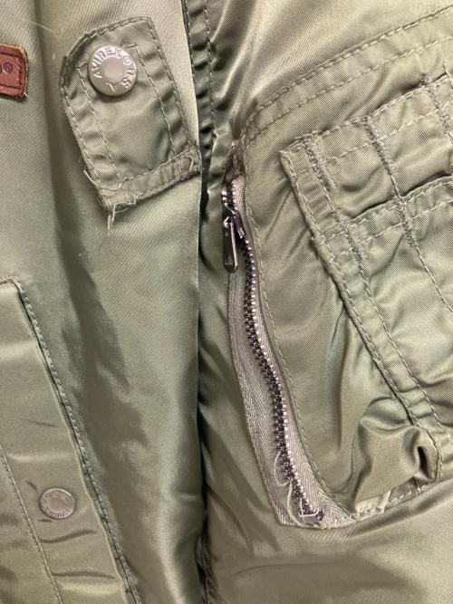 AVIREX（アヴィレックス）AVIREX (アヴィレックス) N-2Bフライトジャケット グリーン サイズ:Mの古着・服飾アイテム