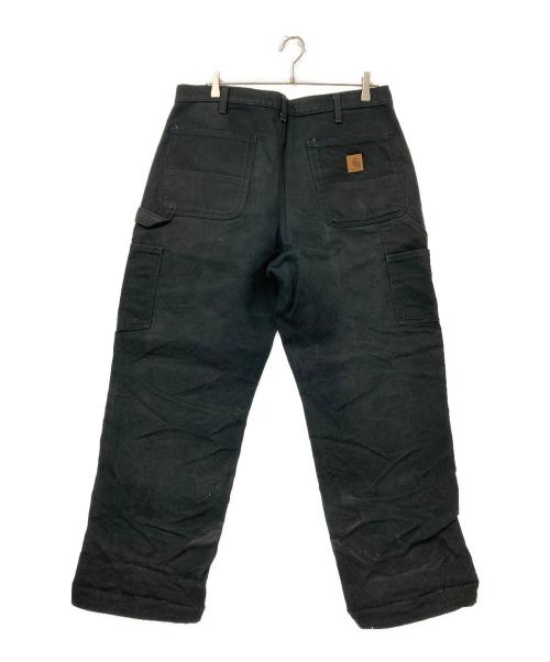CarHartt（カーハート）CarHartt (カーハート) Loose Fit Washed Duck Utility Work Pant ブラック サイズ:W36×L30の古着・服飾アイテム