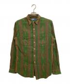 POLO RALPH LAURENポロ・ラルフローレン）の古着「ネイティブ柄シャツ」｜グリーン