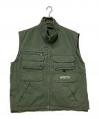 Timberlandティンバーランド）の古着「ミリタリーベスト」｜グリーン