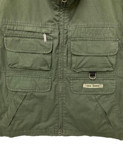 Timberland（ティンバーランド）Timberland (ティンバーランド) ミリタリーベスト グリーン サイズ:Mの古着・服飾アイテム