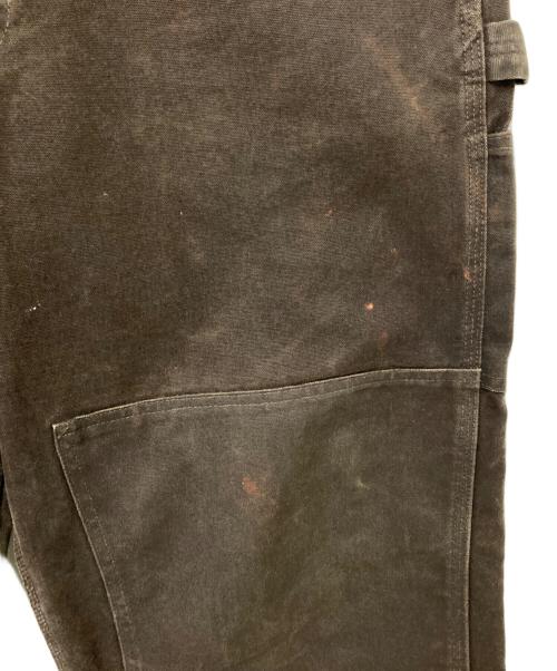 CarHartt（カーハート）CarHartt (カーハート) ダブルニーオーバーオール ブラウン サイズ:W38×L30の古着・服飾アイテム