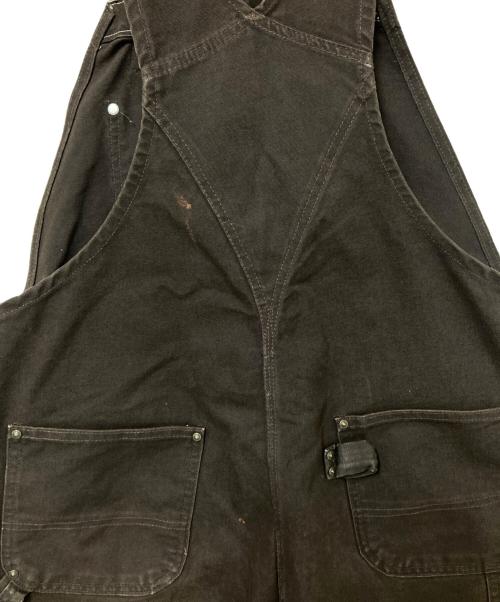 CarHartt（カーハート）CarHartt (カーハート) ダブルニーオーバーオール ブラウン サイズ:W38×L30の古着・服飾アイテム