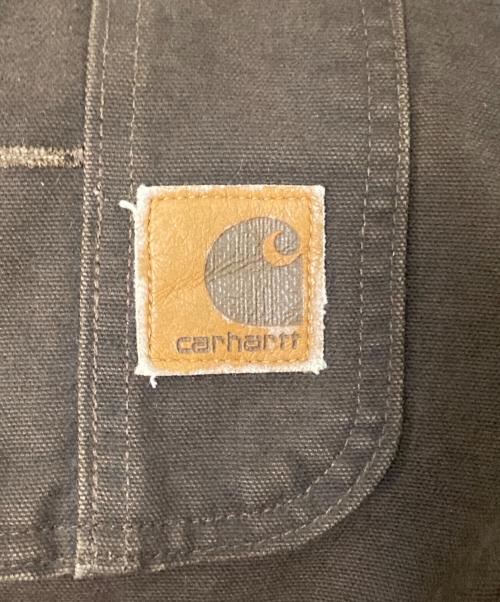 CarHartt（カーハート）CarHartt (カーハート) ダブルニーオーバーオール ブラウン サイズ:W38×L30の古着・服飾アイテム
