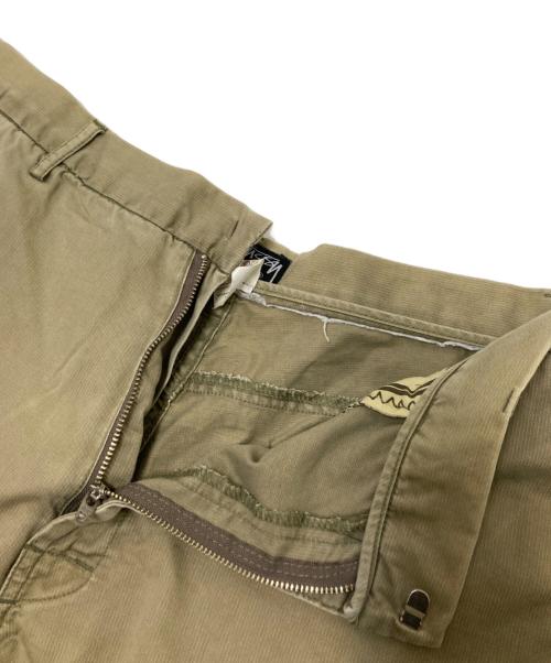 stussy（ステューシー）stussy (ステューシー) ハーフパンツ ベージュ サイズ:34の古着・服飾アイテム