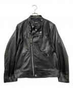 Schottショット）の古着「ダブルライダースジャケット」｜ブラック