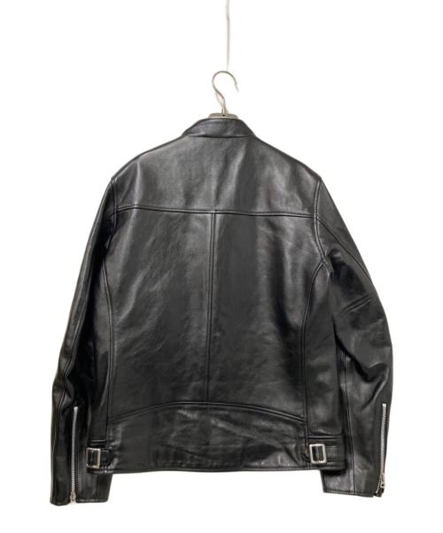 Schott（ショット）Schott (ショット) ダブルライダースジャケット ブラック サイズ: Lの古着・服飾アイテム