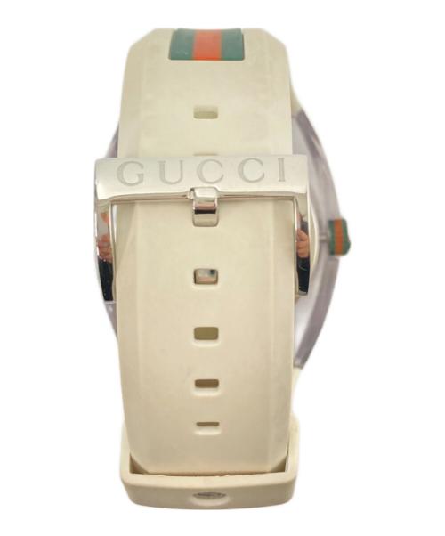 GUCCI（グッチ）GUCCI (グッチ) リストウォッチ ホワイト サイズ:下記参照の古着・服飾アイテム