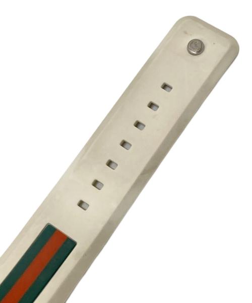 GUCCI（グッチ）GUCCI (グッチ) リストウォッチ ホワイト サイズ:下記参照の古着・服飾アイテム