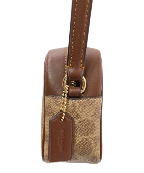 COACH（コーチ）COACH (コーチ) ミニ ジェイミー カメラ バッグ ベージュ×ブラウン サイズ:下記参照の古着・服飾アイテム