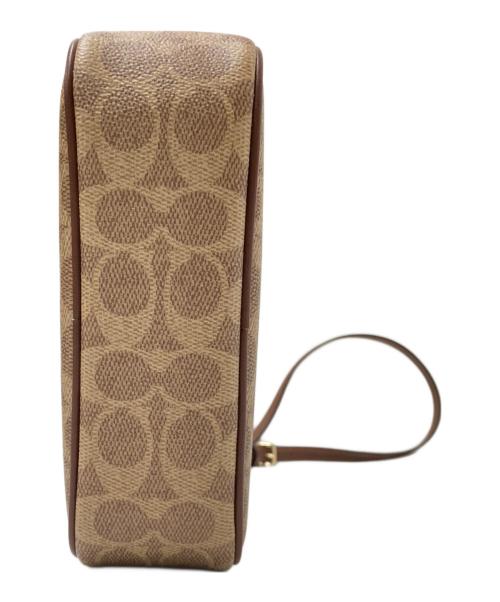 COACH（コーチ）COACH (コーチ) ミニ ジェイミー カメラ バッグ ベージュ×ブラウン サイズ:下記参照の古着・服飾アイテム