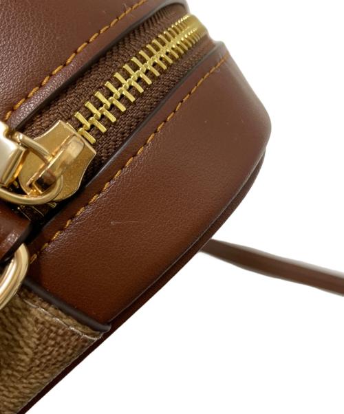 COACH（コーチ）COACH (コーチ) ミニ ジェイミー カメラ バッグ ベージュ×ブラウン サイズ:下記参照の古着・服飾アイテム