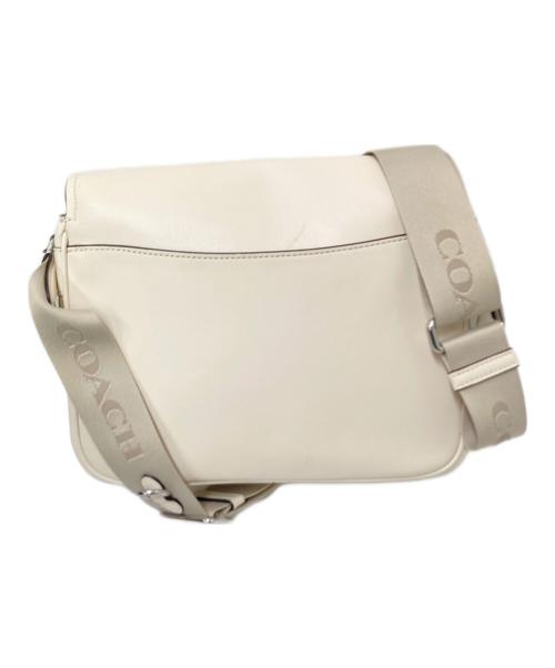 COACH（コーチ）COACH (コーチ) ペース メッセンジャー バッグ ホワイト サイズ:下記参照の古着・服飾アイテム