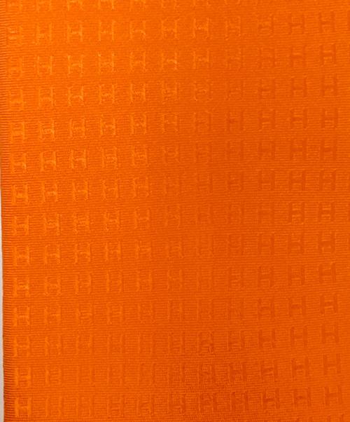 HERMES（エルメス）HERMES (エルメス) ファソネHネクタイ オレンジ サイズ:下記参照の古着・服飾アイテム