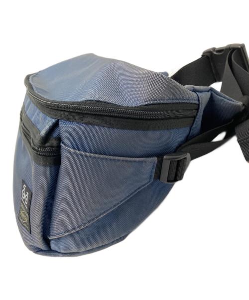 KINASHI CYCLE（キナシサイクル）KINASHI CYCLE (キナシサイクル) PORTER (ポーター) コラボボディバッグ ブルー サイズ:下記参照の古着・服飾アイテム