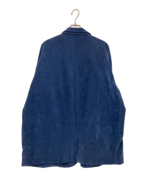 BEAUTY&YOUTH（ビューティーアンドユース）BEAUTY&YOUTH (ビューティーアンドユース) コーデュロイテーラードセットアップジャケット ブルー サイズ:Mの古着・服飾アイテム