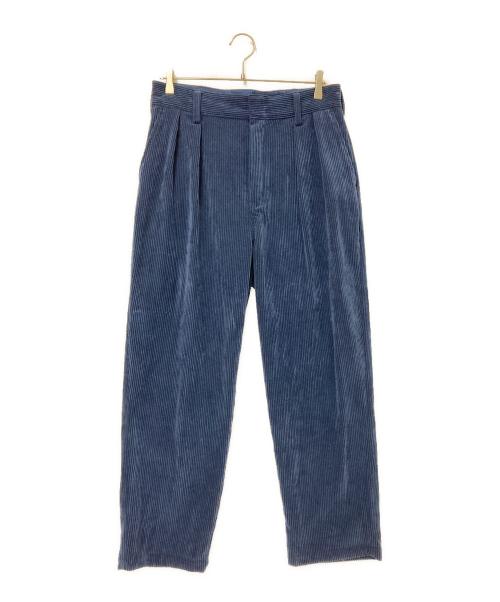 BEAUTY&YOUTH（ビューティーアンドユース）BEAUTY&YOUTH (ビューティーアンドユース) コーデュロイテーラードセットアップジャケット ブルー サイズ:Mの古着・服飾アイテム