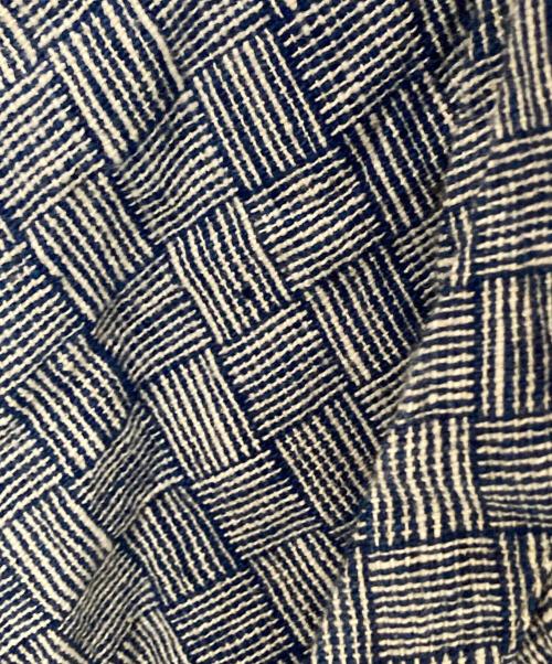 USAATO（ウサト）USAATO (ウサト) ノースリーブデザインワンピース ブルー×ホワイト サイズ:下記参照の古着・服飾アイテム