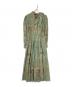 ETRO（エトロ）の古着「ウールロングドレス」｜グリーン