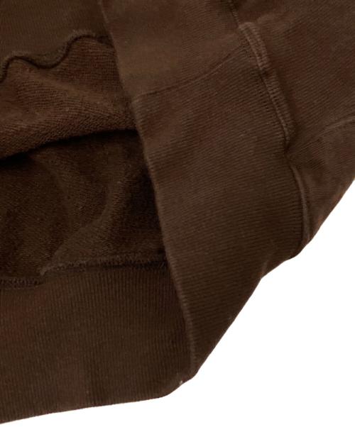 Mardi Mercredi（マルディメクルディ）Mardi Mercredi (マルディメクルディ) ロゴ刺繍スウェット ブラウン サイズ:oneの古着・服飾アイテム