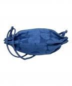 marimekkoマリメッコ）の古着「KARLA DENIMショルダーバッグ」｜ブルー