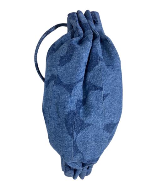 marimekko（マリメッコ）marimekko (マリメッコ) KARLA DENIMショルダーバッグ ブルー サイズ:下記参照の古着・服飾アイテム