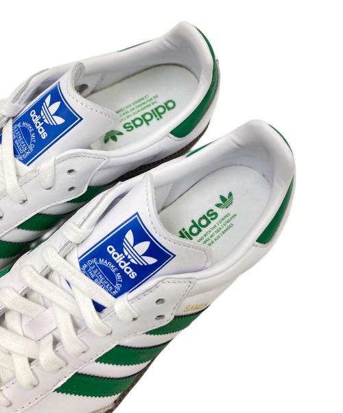 adidas（アディダス）adidas (アディダス) SAMBA OG ホワイト×グリーン サイズ:28.0cmの古着・服飾アイテム