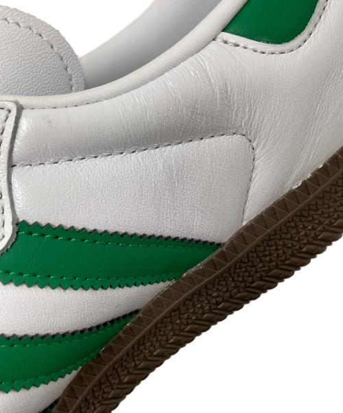 adidas（アディダス）adidas (アディダス) SAMBA OG ホワイト×グリーン サイズ:28.0cmの古着・服飾アイテム