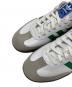 中古・古着 adidas (アディダス) SAMBA OG ホワイト×グリーン サイズ:28.0cm：8000円