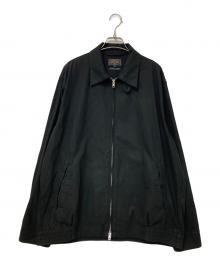 BEAMS PLUS（ビームスプラス）の古着「コットンツイルジップブルゾン」｜ブラック