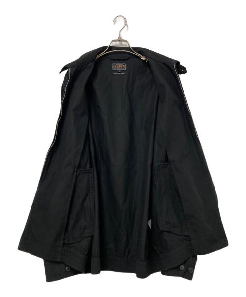 BEAMS PLUS（ビームスプラス）BEAMS PLUS (ビームスプラス) コットンツイルジップブルゾン ブラック サイズ:XLの古着・服飾アイテム