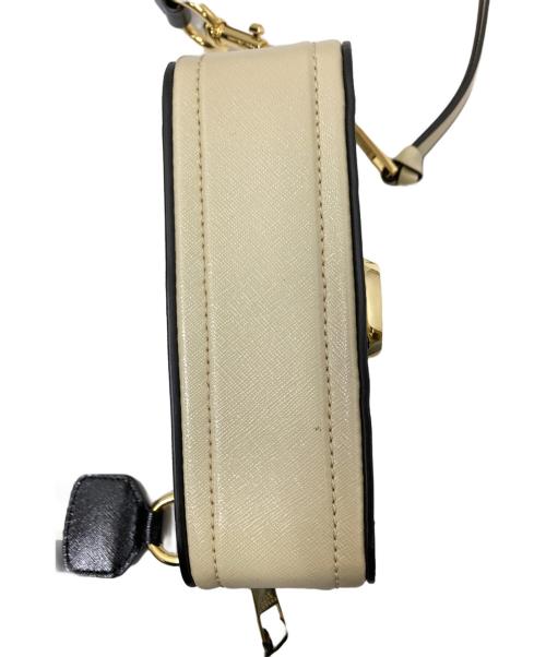 MARC JACOBS（マークジェイコブズ）MARC JACOBS (マークジェイコブズ) ザ スナップショットカメラバッグ ホワイト×ブラック サイズ:下記参照の古着・服飾アイテム