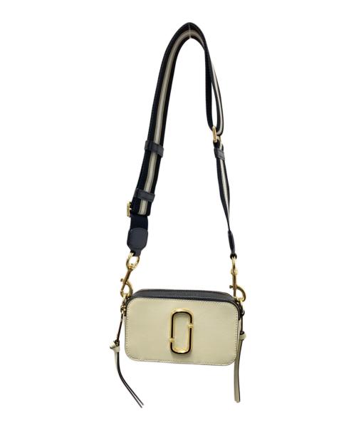 MARC JACOBS（マークジェイコブズ）MARC JACOBS (マークジェイコブズ) ザ スナップショットカメラバッグ ホワイト×ブラック サイズ:下記参照の古着・服飾アイテム