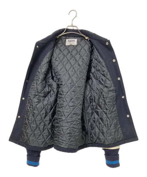 Pherrow's（フェローズ）Pherrow's (フェローズ) スタジャン ネイビー×ホワイト サイズ:XLの古着・服飾アイテム