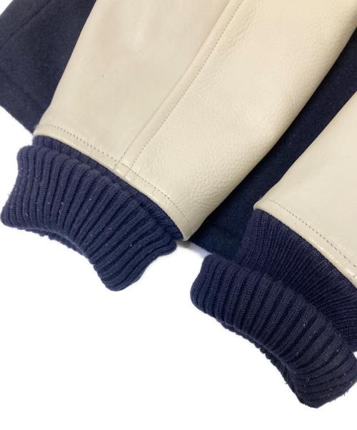 Pherrow's（フェローズ）Pherrow's (フェローズ) スタジャン ネイビー×ホワイト サイズ:XLの古着・服飾アイテム