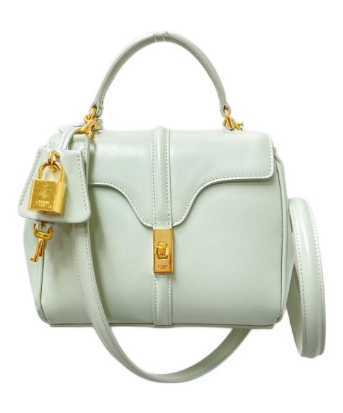 CELINE（セリーヌ）CELINE (セリーヌ) セーズ16ミニバッグ パステルグリーン サイズ:下記参照の古着・服飾アイテム