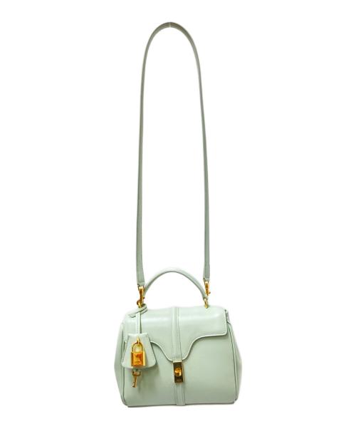 CELINE（セリーヌ）CELINE (セリーヌ) セーズ16ミニバッグ パステルグリーン サイズ:下記参照の古着・服飾アイテム