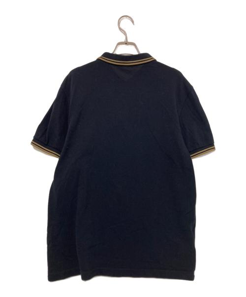FRED PERRY（フレッドペリー）FRED PERRY (フレッドペリー) ポロシャツ ブラック サイズ:Lの古着・服飾アイテム