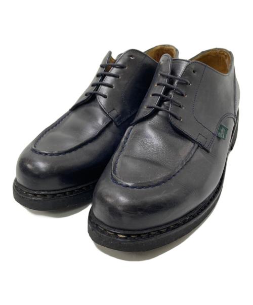 PARABOOT（パラブーツ）PARABOOT (パラブーツ) CHAMBORD レザーシューズ ブラック サイズ:8 1/2 Fの古着・服飾アイテム